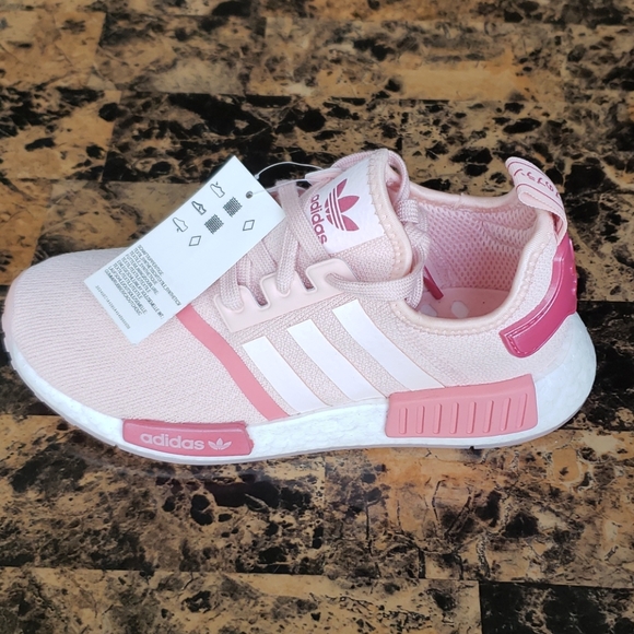 Rare ADIDAS NMD R1 Icey Pink Sneakers NWT - Size 7 - Picture 6 of 15